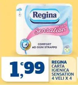 Sigma Regina carta igienica sensation offerta