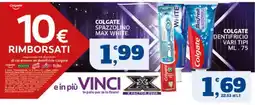 Sigma Colgate spazzolino max white offerta