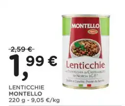Poli Lenticchie Montello offerta
