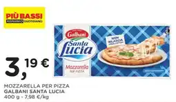 Poli Mozzarella per pizza Galbani Santa Lucia offerta