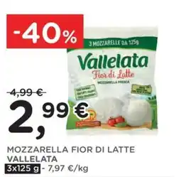 Poli Mozzarella fior di latte Vallelata offerta