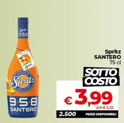 Ipercoop Radenza Spritz Santero offerta