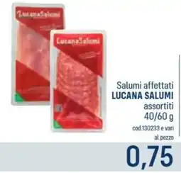 Talento Professional Store Salumi affettati Lucana Salumi offerta