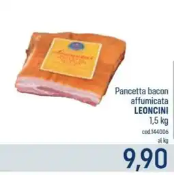 Talento Professional Store Pancetta bacon affumicata Leoncini offerta