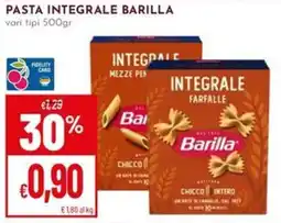 Pan Pasta integrale Barilla offerta