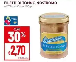 Pan Filetti di tonno Nostromo offerta