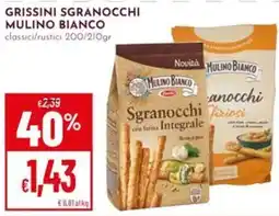 Pan Sgranocchi con farina integrale offerta
