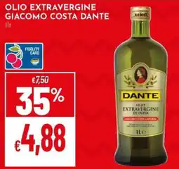 Pan Olio extravergine Giacomo Costa Dante offerta