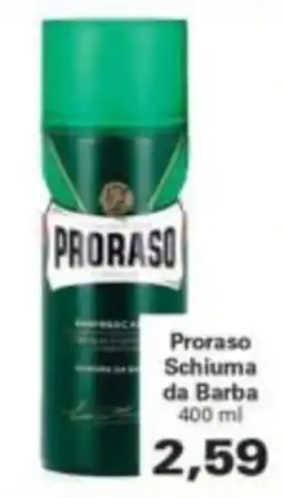 Alvama Proraso Schiuma da Barba offerta