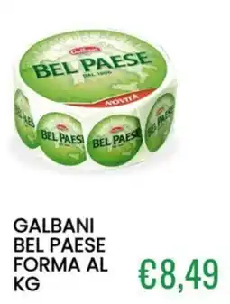 Sugros Galbani Bel Paese forma al kg offerta