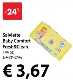 Cadoro Salviette Baby Comfort Fresh&Clean offerta