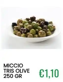 Sugros Miccio tris olive offerta