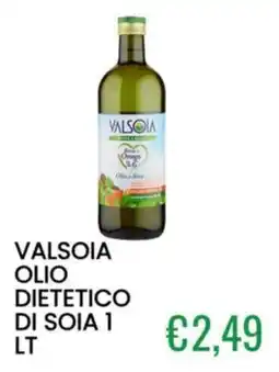 Sugros Valsòia olio dietetico di soia offerta