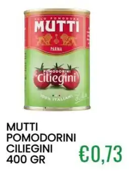Sugros Mutti pomodorini ciliegini offerta
