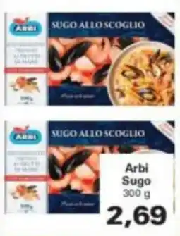 Alvama Arbi Sugo allo scoglio offerta