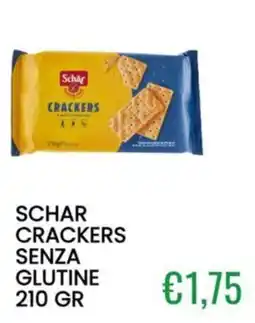 Sugros Schar crackers senza glutine offerta