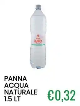 Sugros Panna acqua naturale offerta