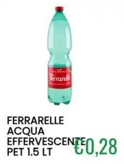 Sugros Ferrarelle acqua effervescente offerta