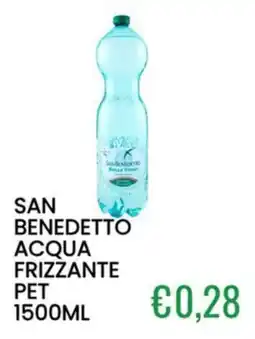 Sugros San Benedetto acqua frizzante offerta