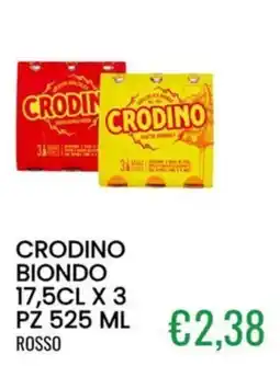 Sugros Crodino biondo rosso offerta