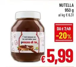 Famila Market Nutella offerta