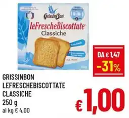 Famila Market GrissinBon leFrescheBiscottate Classiche offerta