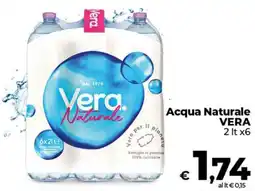 Coop Radenza Acqua Naturale Vera offerta