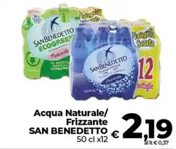 Coop Radenza Acqua Naturale/ Frizzante San Benedetto offerta