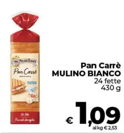 Coop Radenza Pan Carrè Mulino Bianco offerta