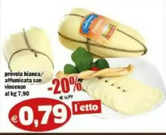 Provola bianca/ affumicata san vincenzo