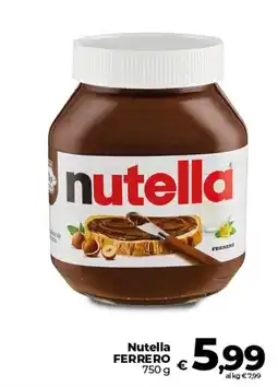Ipercoop Radenza Nutella Ferrero offerta