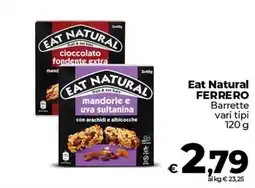 Ipercoop Radenza Eat Natural Barrette vari tipi offerta
