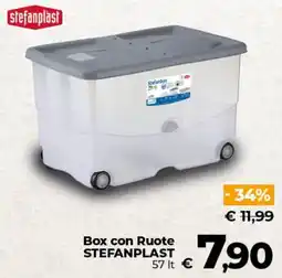Ipercoop Radenza Box con Ruote Stefanplast offerta