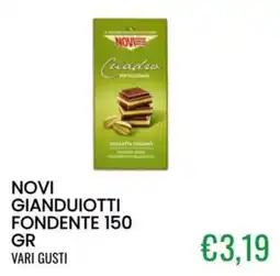 Sugros Novi gianduiotti fondente offerta