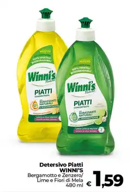 Ipercoop Radenza Detersivo Piatti WINNI'S offerta