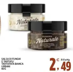 Interspar Salsa di funghi e tartufi/ tartufata bianca Urbani offerta
