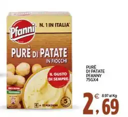 Interspar Pure di patate Pfanni offerta