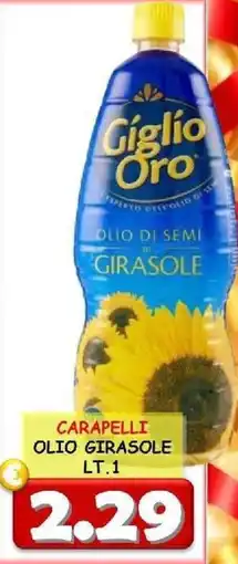 MercADone Olio girasole Carapelli offerta