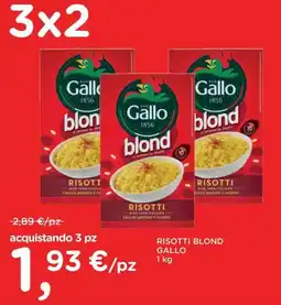 Poli Risotti blond Gallo offerta