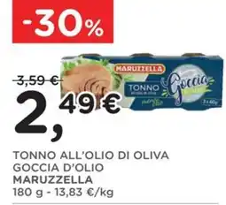 Poli Tonno all'olio di oliva Goccia d'olio Maruzzella offerta