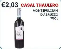 Caramico Casal Thaulero Montepulciano d'Abruzzo offerta