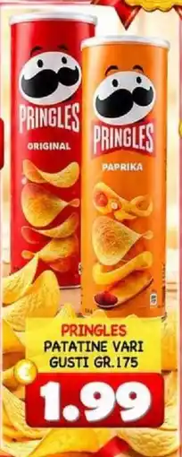 MercADone Pringles patatine vari gusti offerta