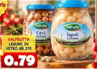 Valfrutta legumi in vetro