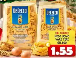 MercADone De Cecco Nidi Uovo offerta