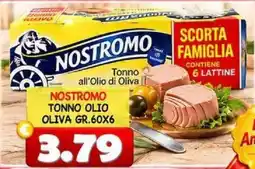 MercADone Nostromo tonno olio oliva offerta