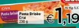 Crai Pasta sfoglia offerta