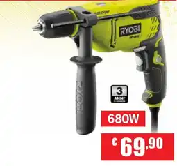 Centro Brico Ryobi trapano offerta