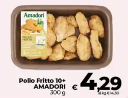 Ipercoop Radenza Pollo Fritto 10+ AMADORI offerta