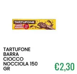 Sugros Tartufone barra ciocco nocciola offerta
