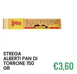 Sugros Strega Alberti pan di torrone offerta